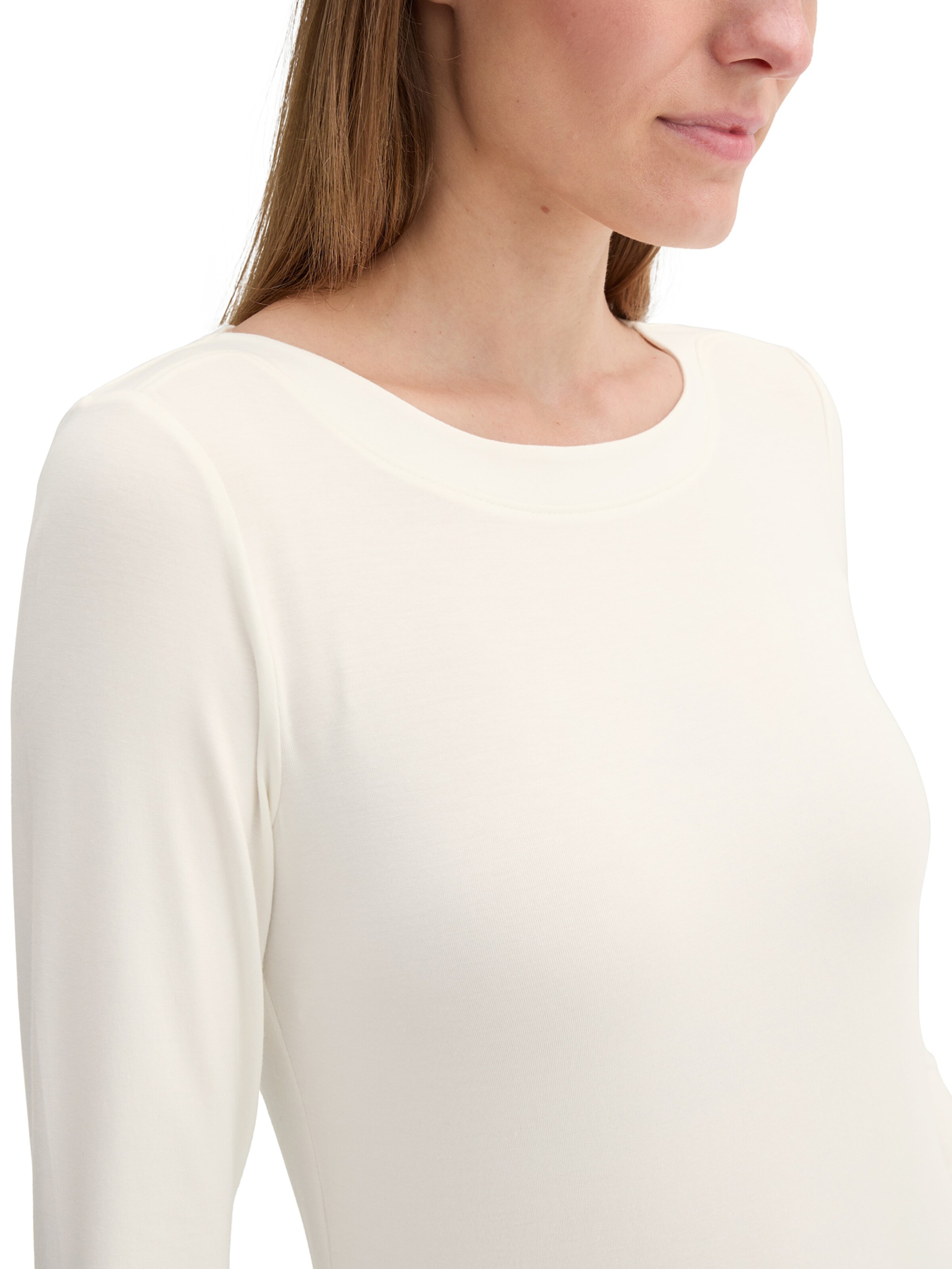 TOM TAILOR Tričko - Biela