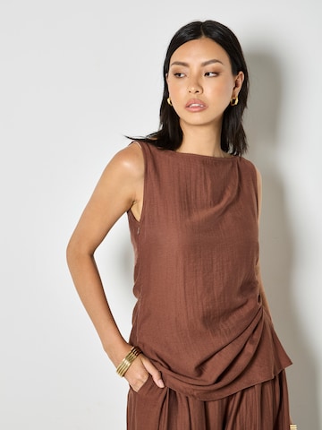 Apricot Top ' ' in Brown: front