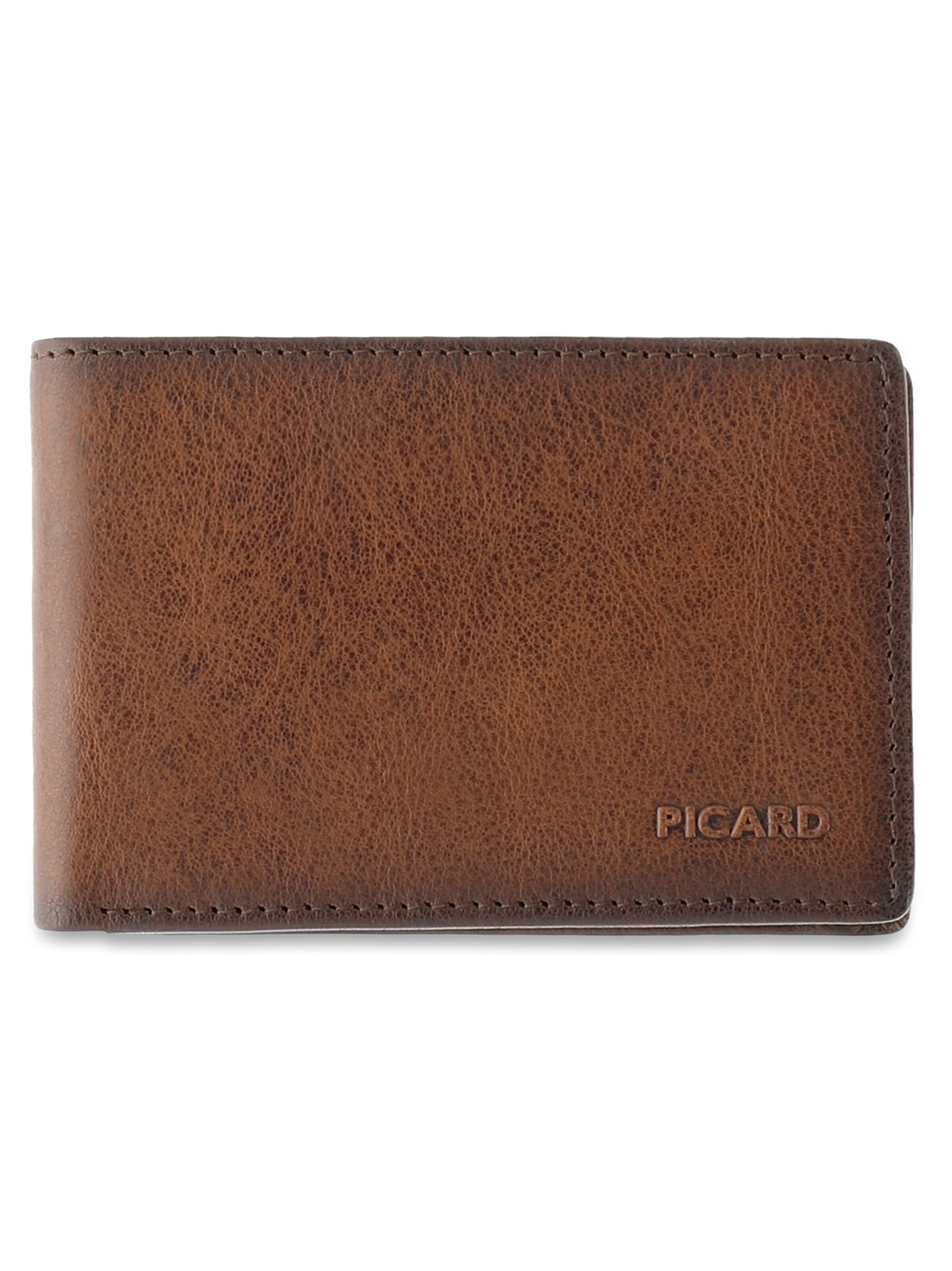 Picard Wallet 'Hans' in Brown: front