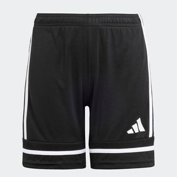 Pantalon de sport 'Squadra 25' ADIDAS PERFORMANCE en noir : devant