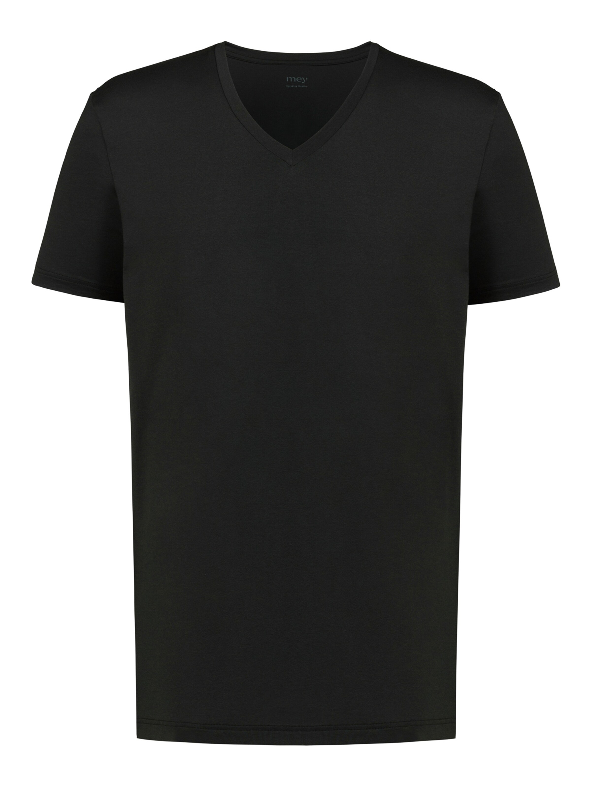 Mey Shirt in Schwarz: Vorderseite