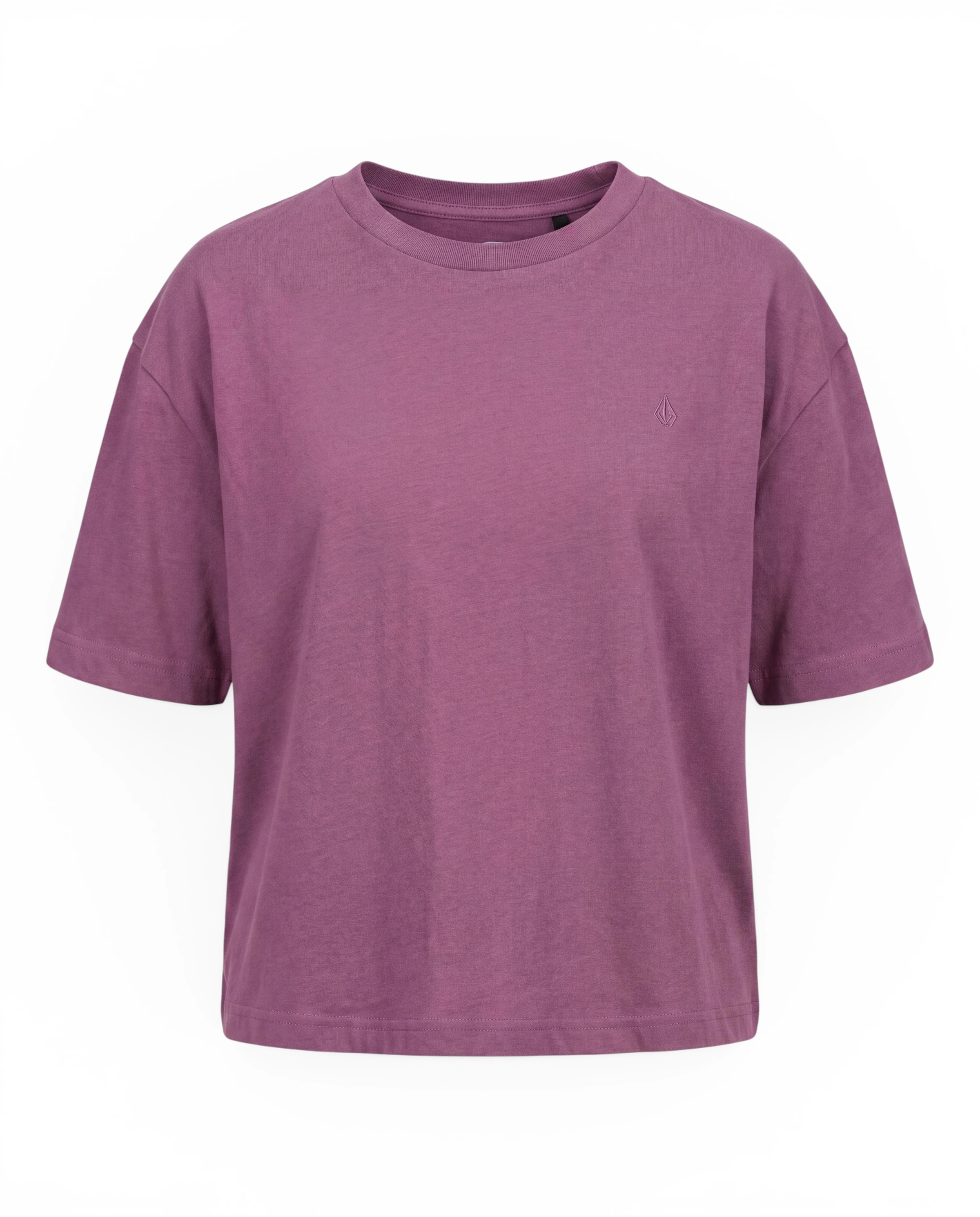 T-shirt 'STONE BLANKS UP' Volcom en violet : devant