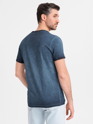 Ombre Shirt in Blue