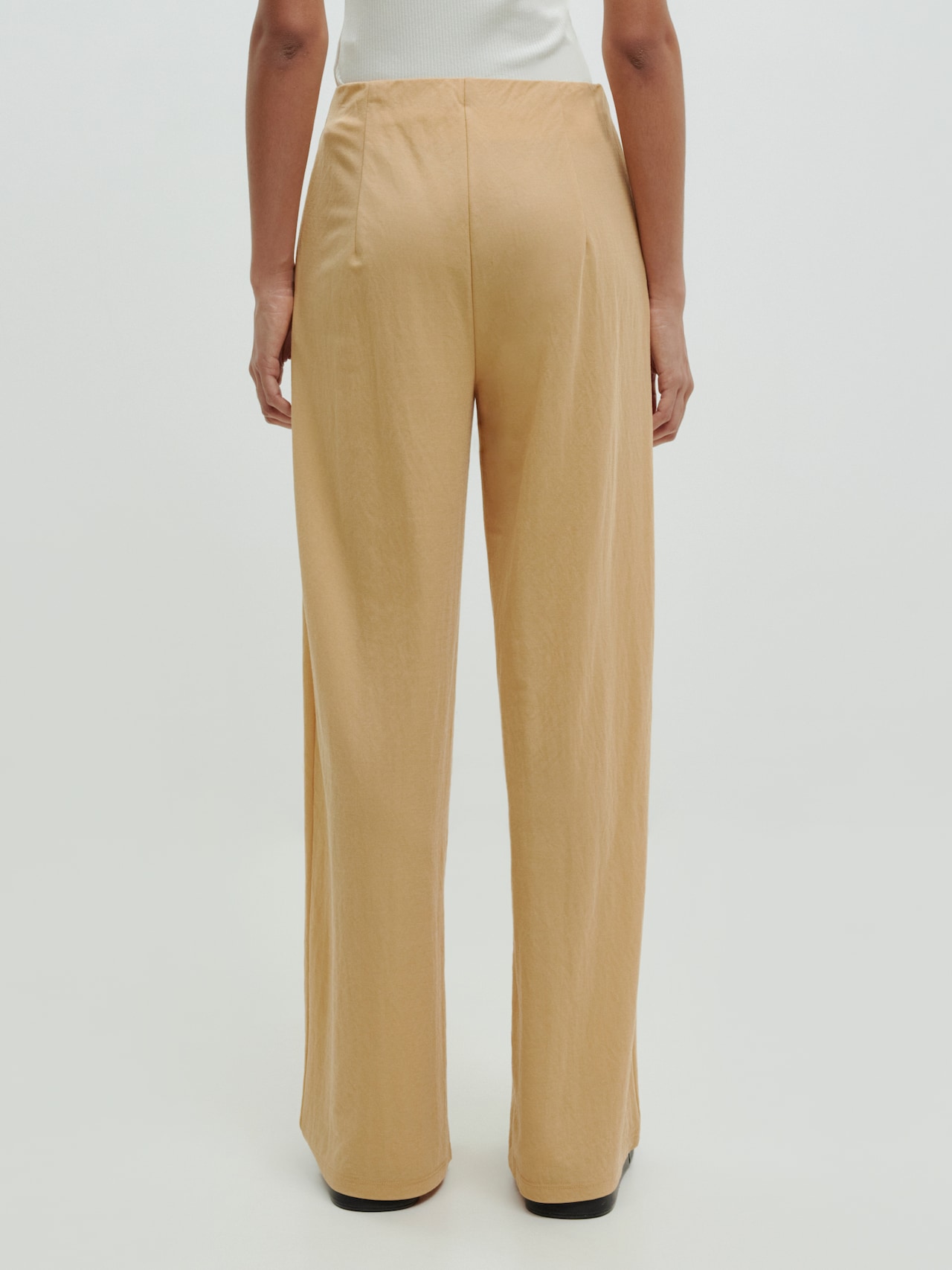 EDITED Broek 'Chiara' Geel