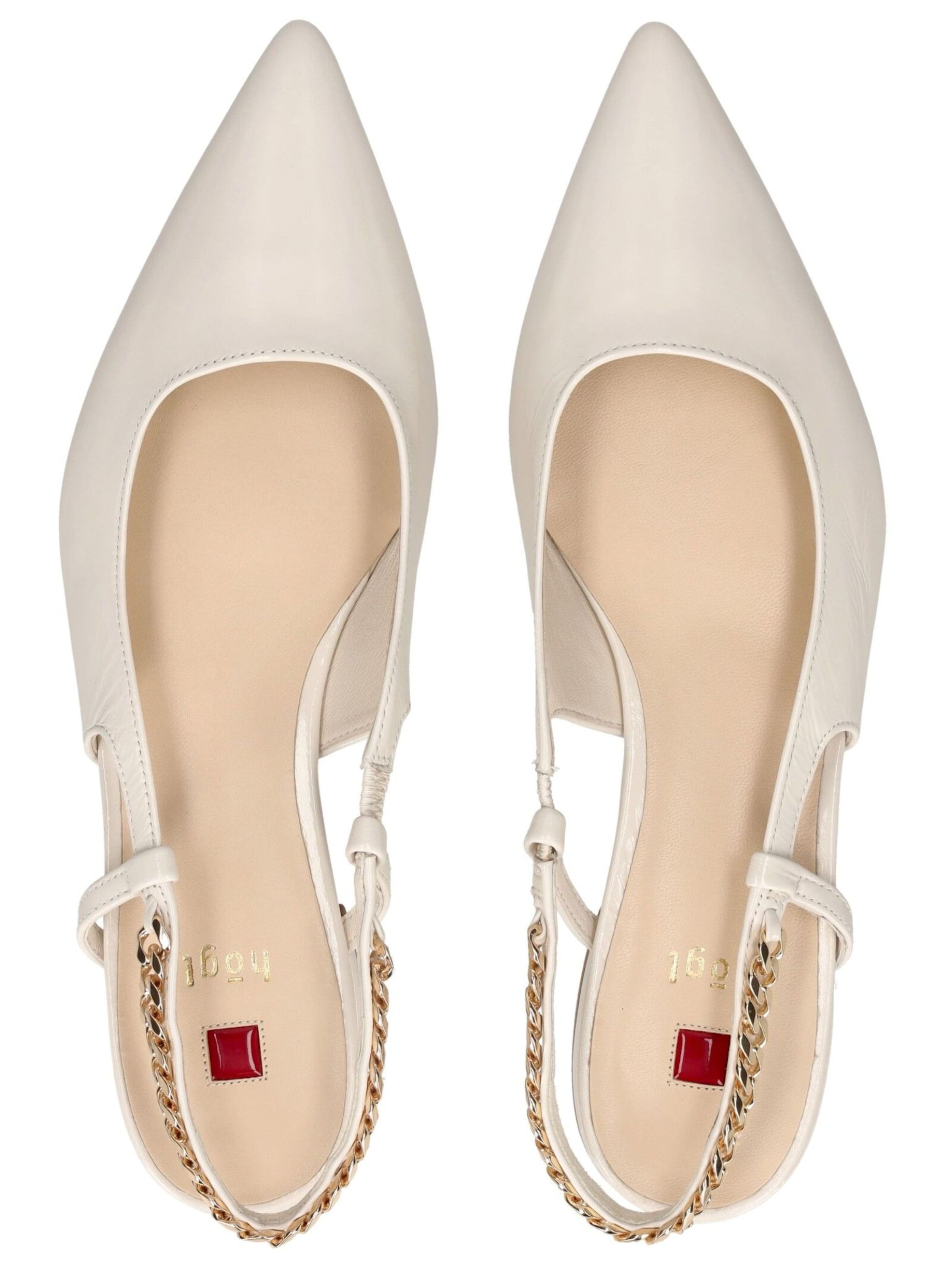 Högl Strap ballerina 'Jessica' in Beige