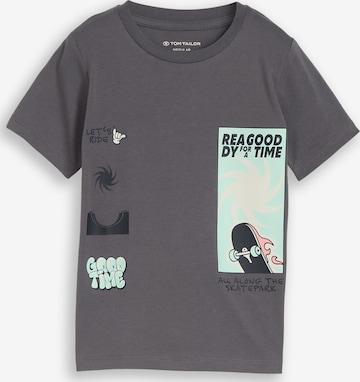 TOM TAILOR Paita värissä harmaa: etupuoli