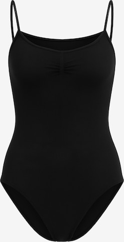 C&City Bustier Body in Schwarz: Vorderseite