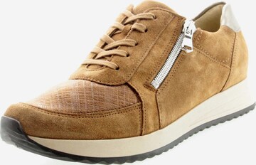 WALDLÄUFER Lace-Up Shoes in Brown: front