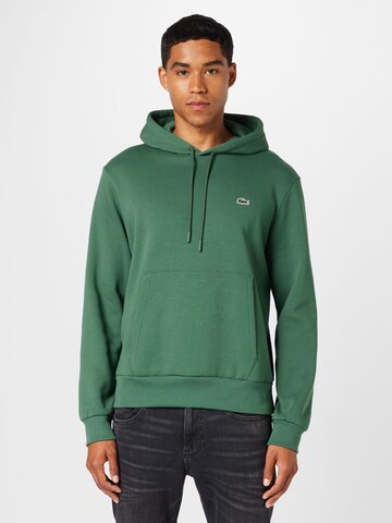 LACOSTE Sweatshirt in Groen: voorkant