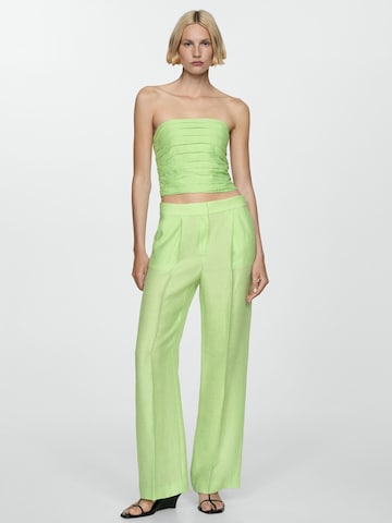 MANGO Top 'Lime' in Green
