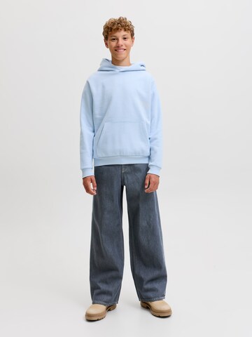 Jack & Jones JuniorWide Leg/ Široke nogavice Traperice 'JJIDAVE JJORIGINAL' - plava boja