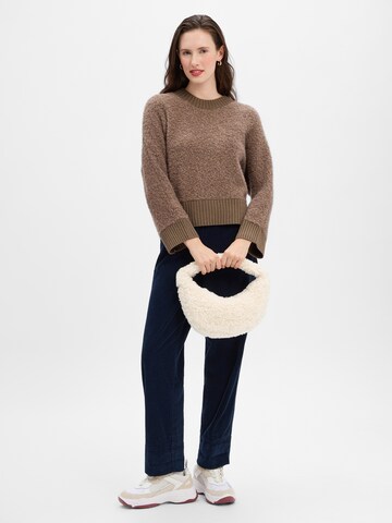 AMERICAN VINTAGE Regular Pleat-Front Pants ' Pado ' in Blue