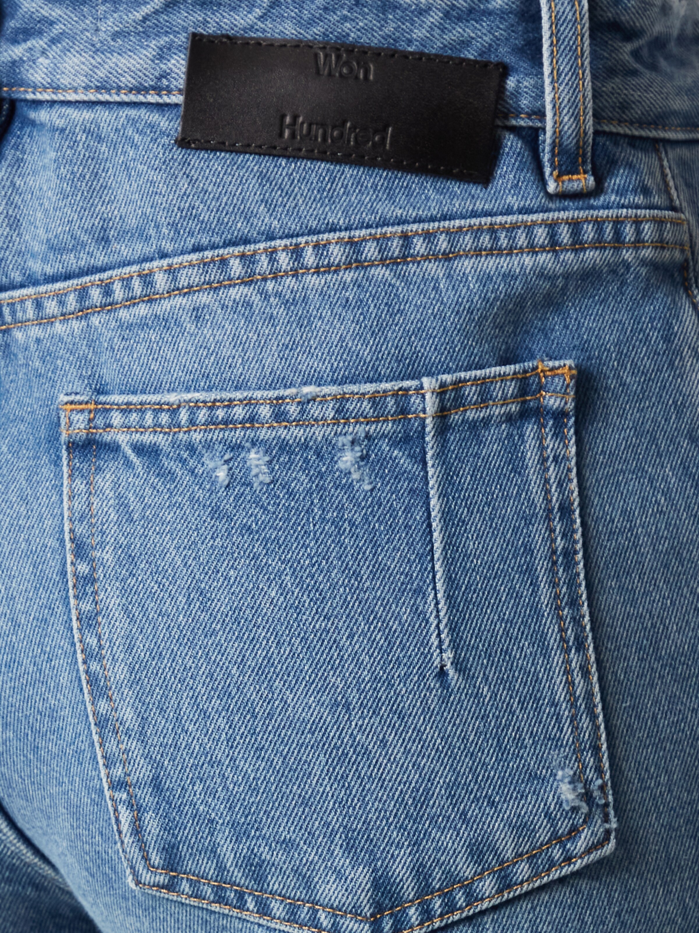 mėlyna Won Hundred Standartinis Džinsai 'Pearl Sea'
