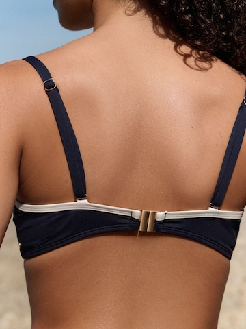 Mint Velvet Bandeau Bikini top in Blue