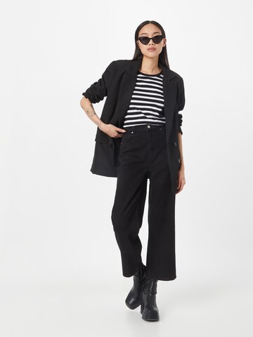 Wide Leg Jean Warehouse en noir