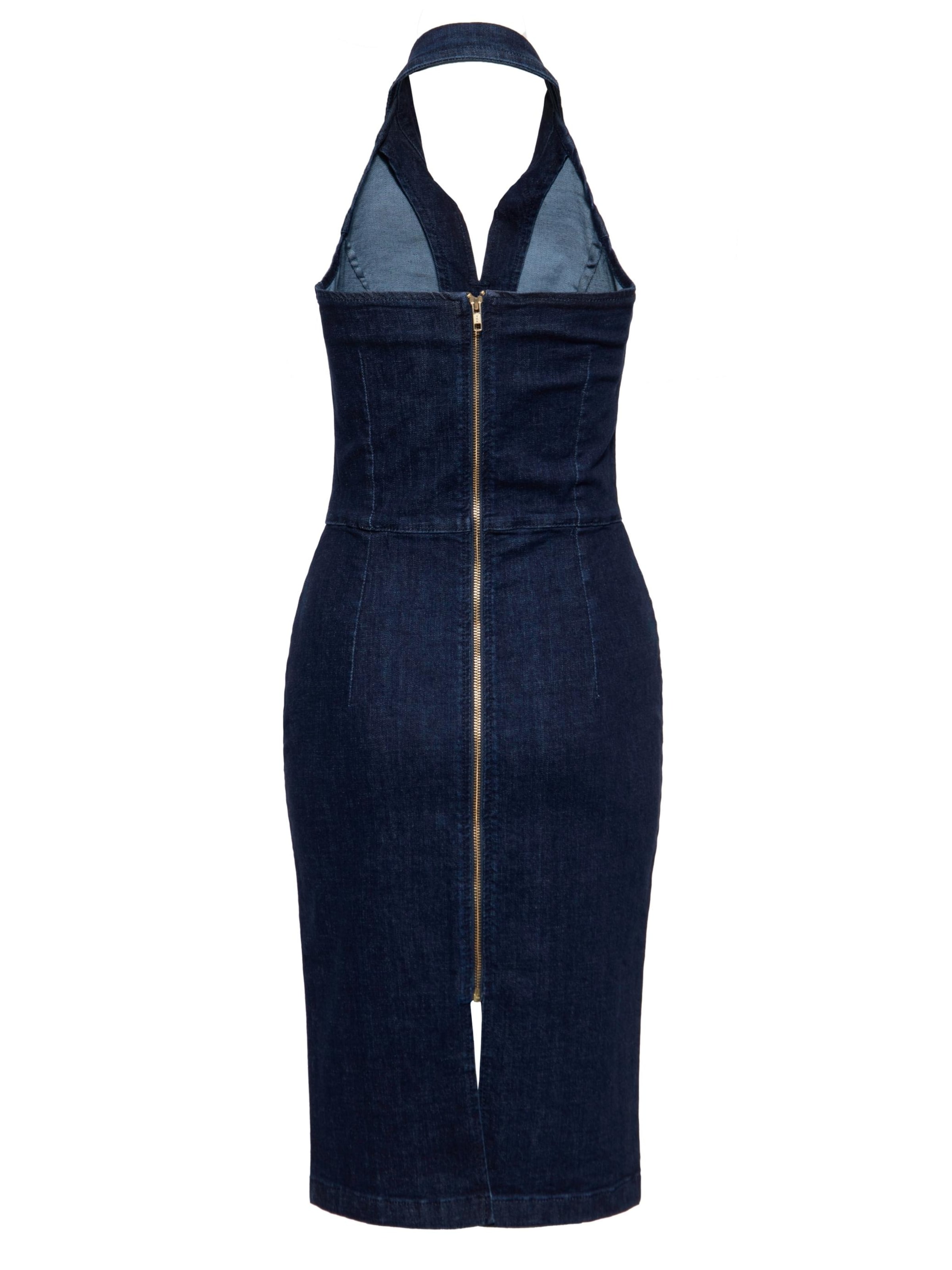 Queen Kerosin Kleid‌‌ in Blau