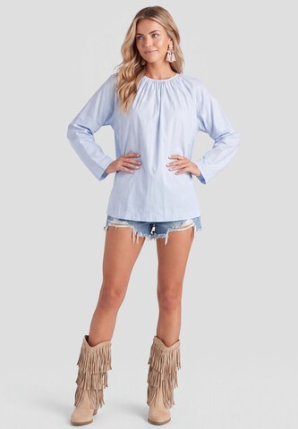 IZIA - Blusa en azul