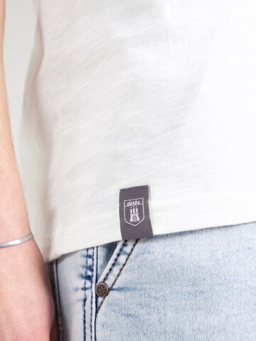 Derbe Shirt 'Fischbuddel' in White