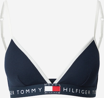 Tommy Hilfiger Underwear Kolmnurk Rinnahoidja, värv sinine: eest vaates