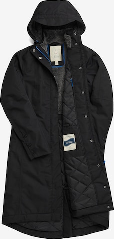Manteau fonctionnel 'Janelle' Seasalt Cornwall en noir : devant