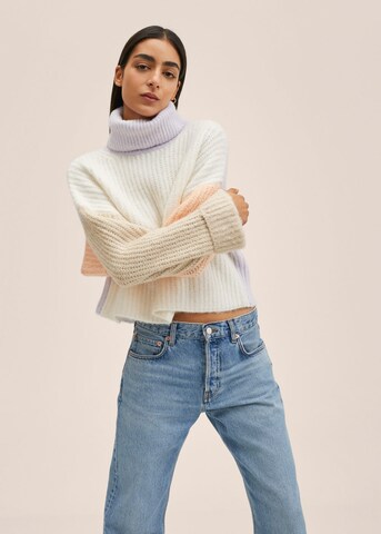 Pull-over 'Chaco' MANGO en mélange de couleurs : devant