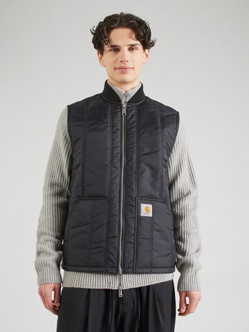 Carhartt WIP Brezrokavnik 'Lachlan' | črna barva: sprednja stran