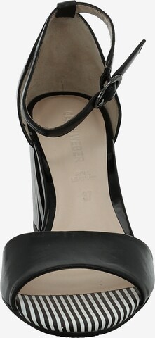 GERRY WEBER Strap Sandals 'Letizia' in Black