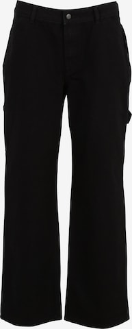 Jeans cargo 'Kiran' di 2Y Premium in nero: frontale