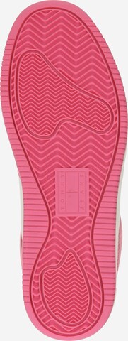Tommy Jeans Низкие кроссовки 'RETRO BASKET' в Ярко-розовый