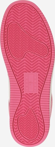 rozā Tommy Jeans Zemie brīvā laika apavi 'RETRO BASKET'
