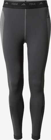 ADIDAS PERFORMANCE - Skinny Pantalón deportivo 'Prime Seamless' en negro: frente