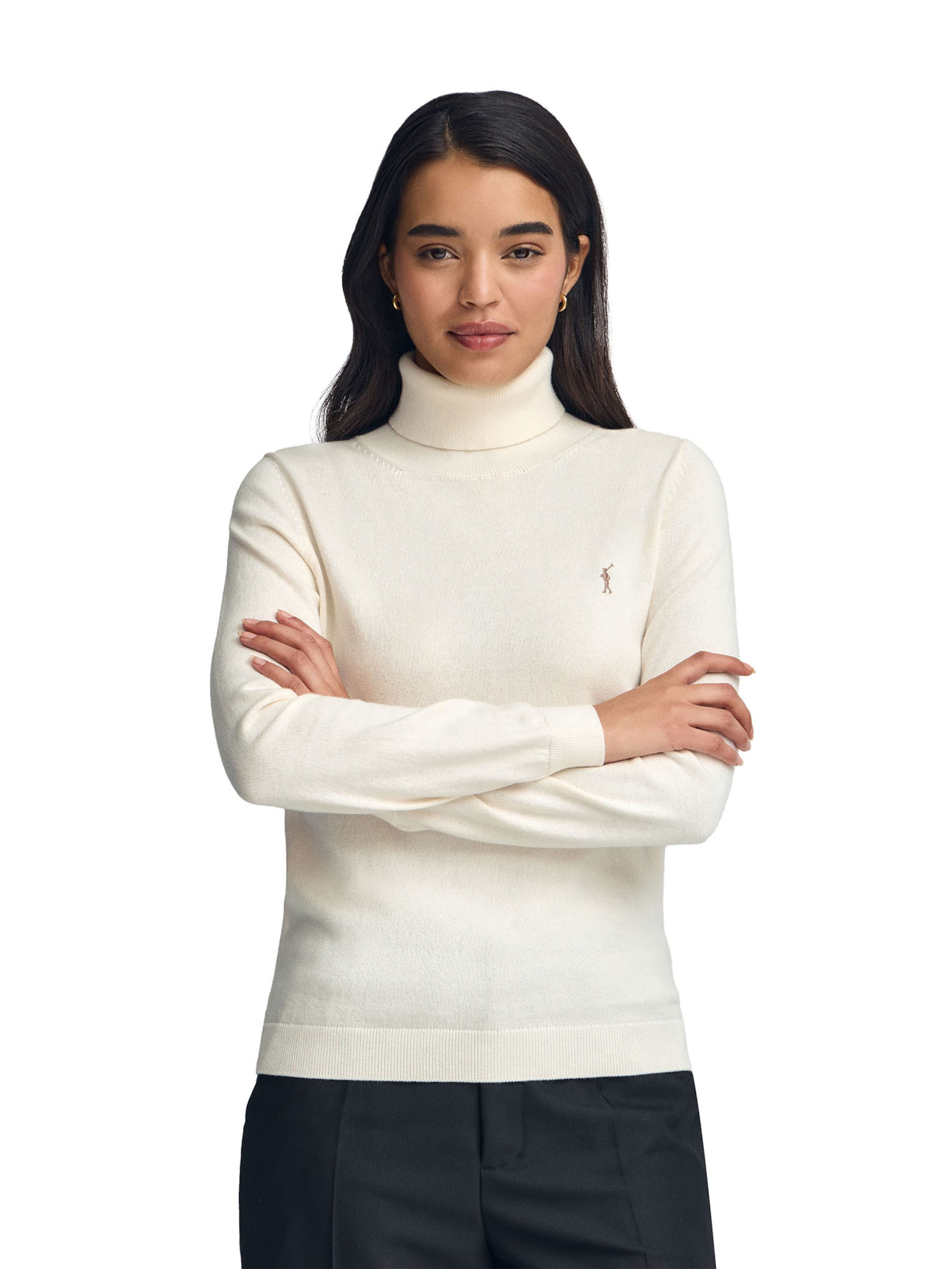 Polo Club Pullover in Beige: Vorderseite