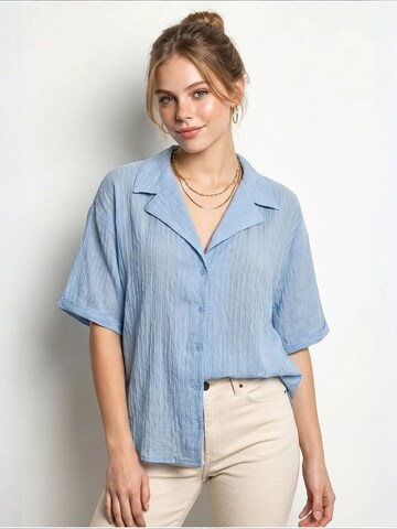 Bianco Lucci Shirt 'Hemden'‌‌‌‌‌‌ in Blau