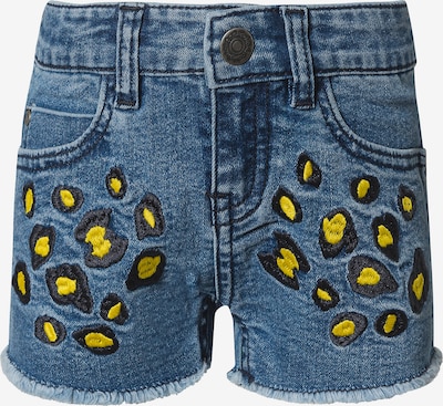 Koko Noko Jeans in blue denim / gelb, Produktansicht