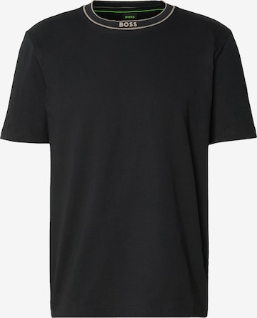 T-Shirt BOSS en noir : devant