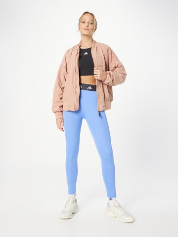 ADIDAS BY STELLA MCCARTNEY Sportovní bunda – hnědá