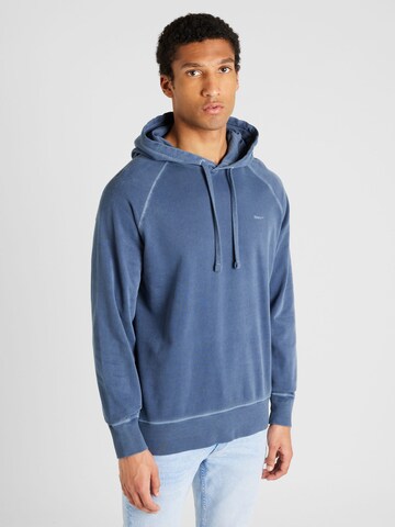 Sweat-shirt GANT en bleu : devant