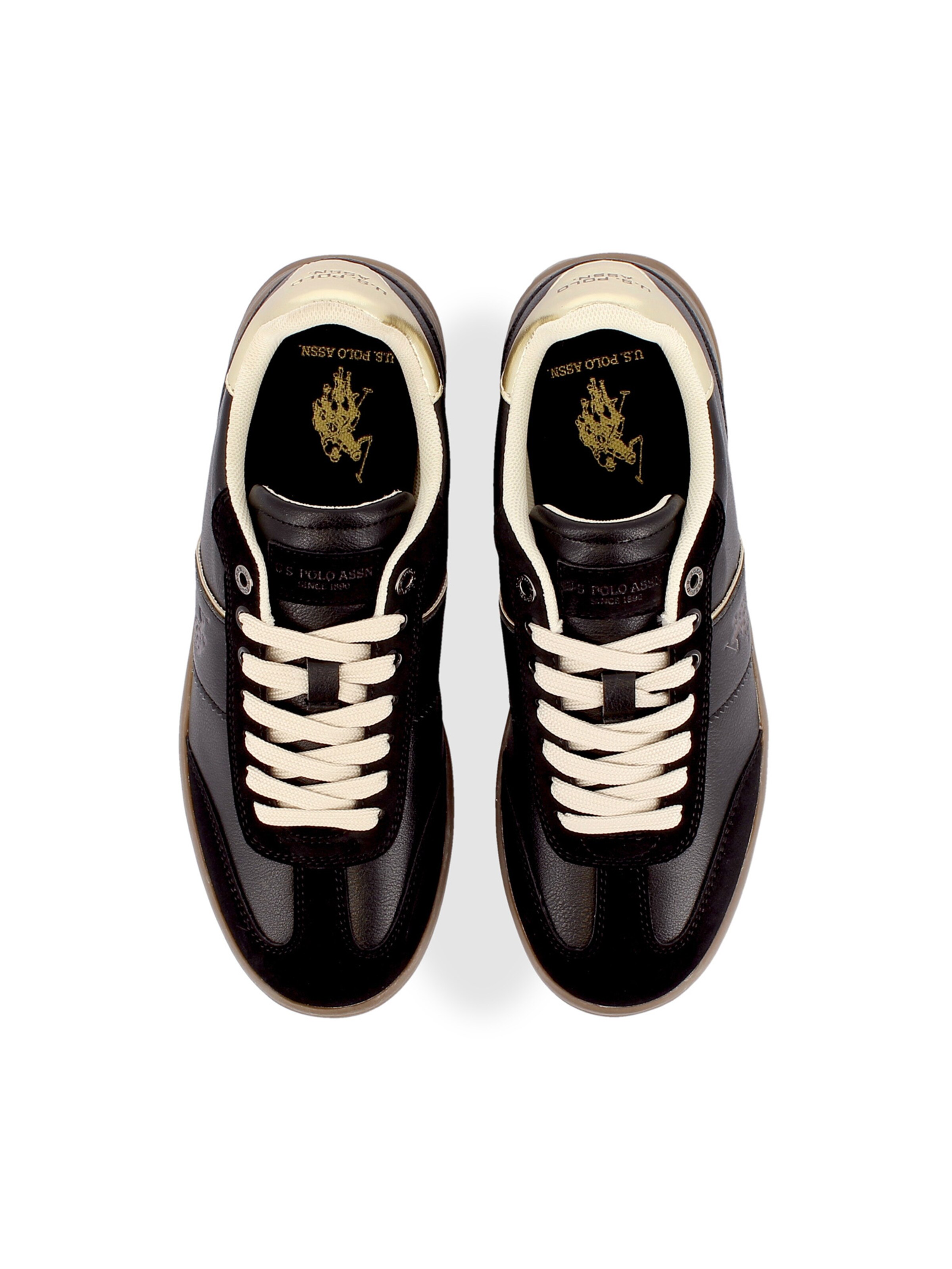 Baskets basses 'Campy' US POLO ASSN. en noir