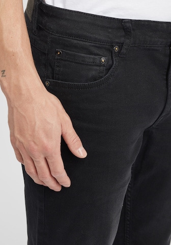 !Solid Slimfit Jeans 'Pirko' in Zwart