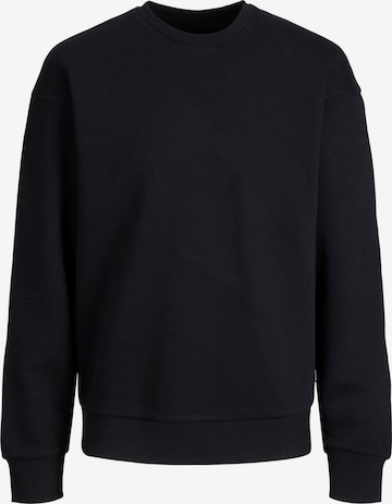 Jacks & Jones Sweatshirt 'Herren Sweatshirt' in Black: front