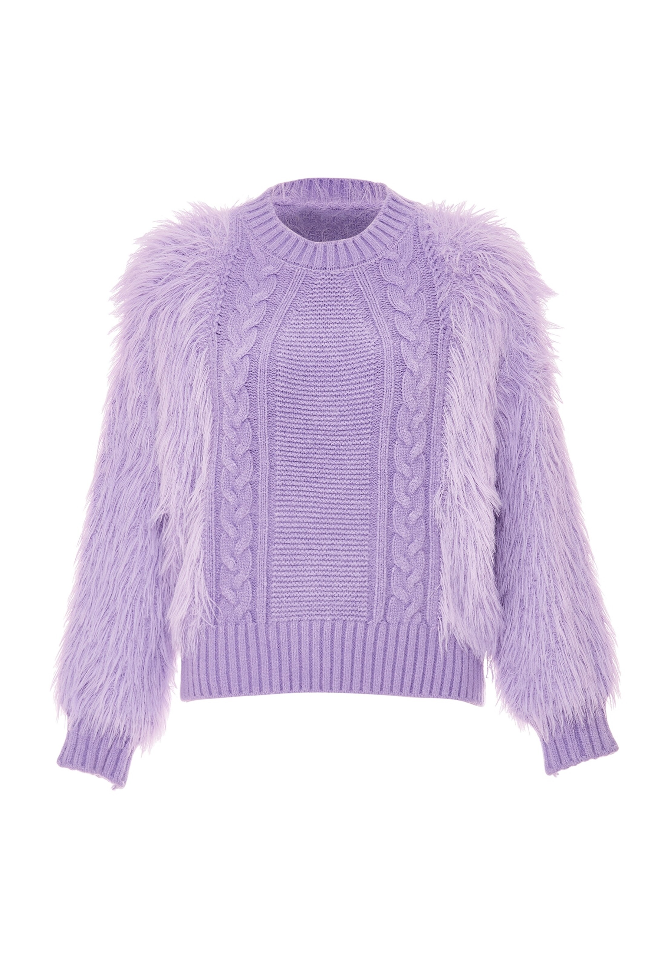 Poomi Pullover in Lila: Vorderseite