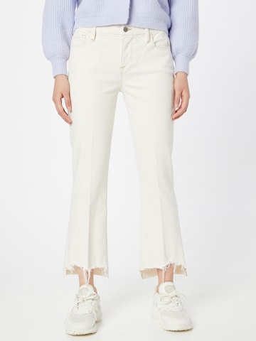 FRAME Jeans in White: front