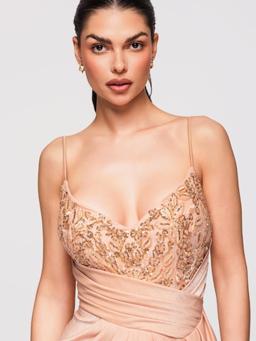 Ombre - Vestido de noche en naranja