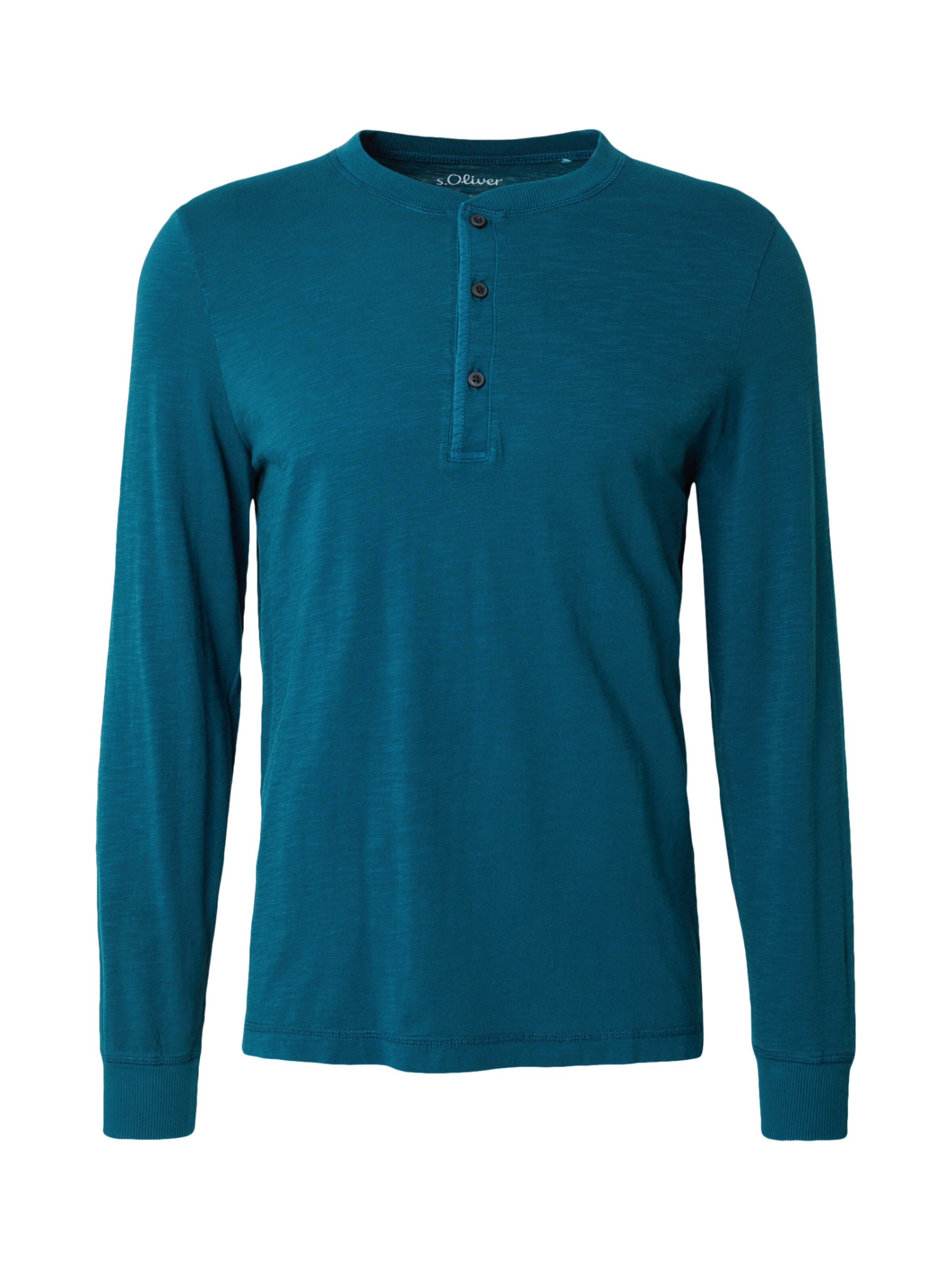 s.Oliver Shirt in Blauw: voorkant