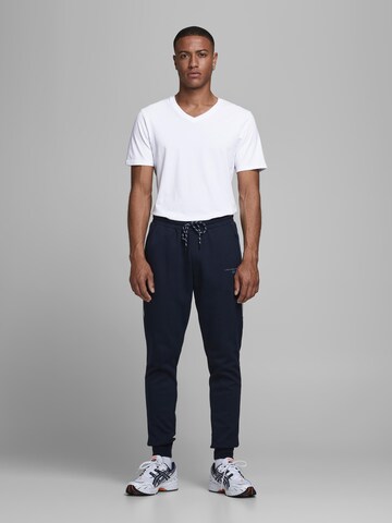 JACK & JONES Тениска 'Plain' в бяло