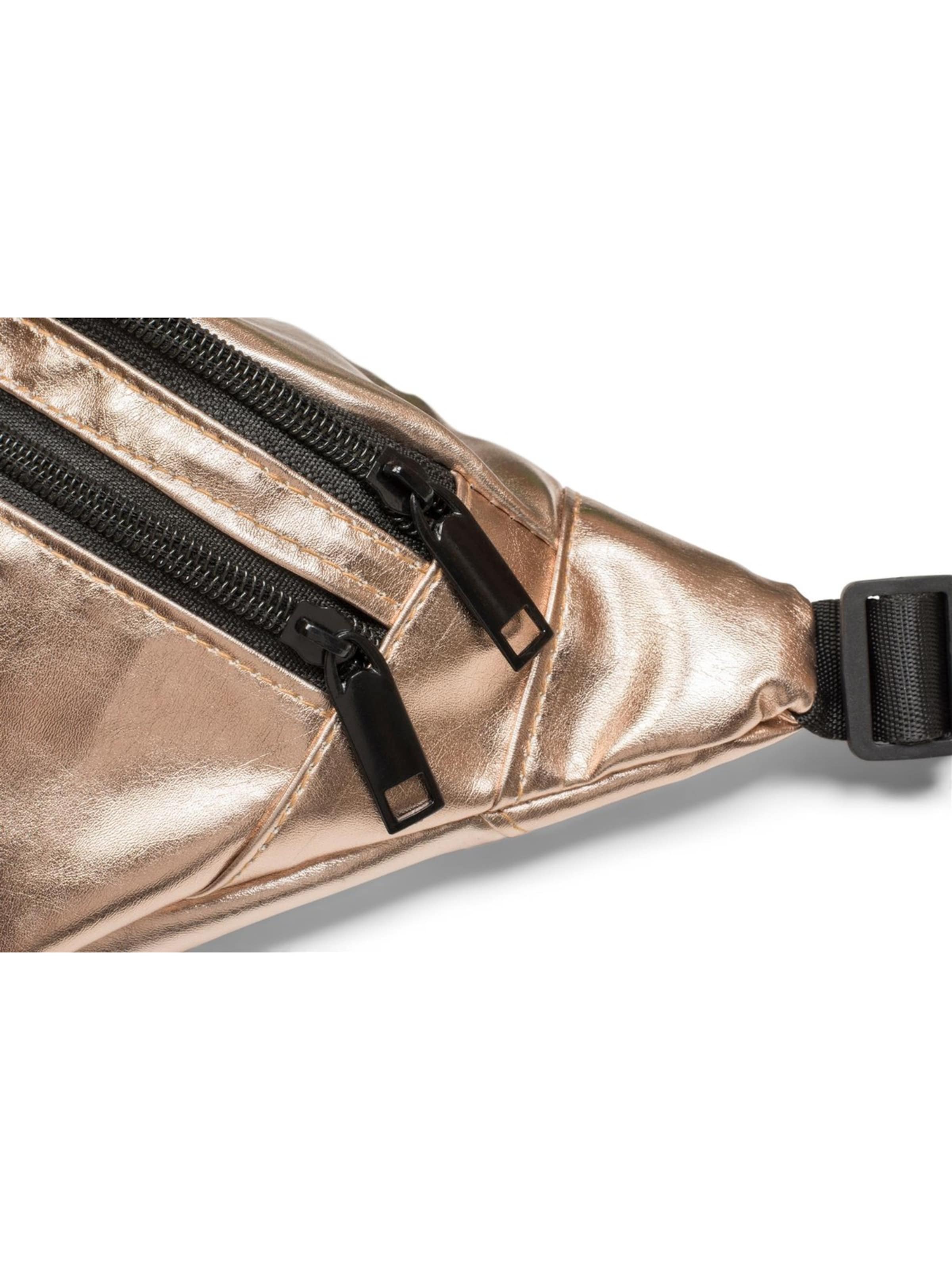 styleBREAKER Gürteltasche 'Metallic Bauchtasche Glitzer'‌‌‌‌ in Gold