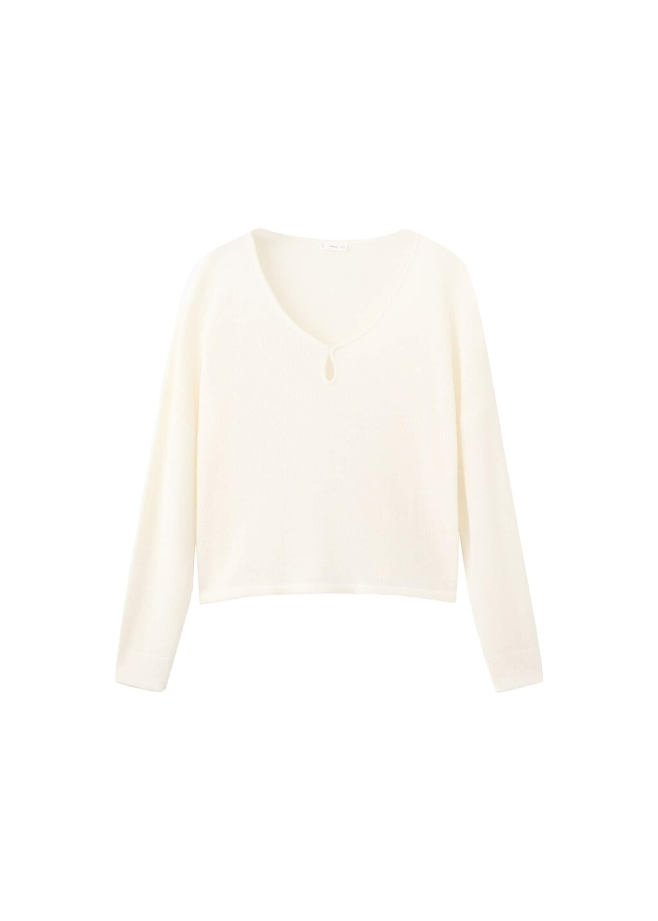 MANGO TEEN Pullover 'Tati' in Beige: Vorderseite