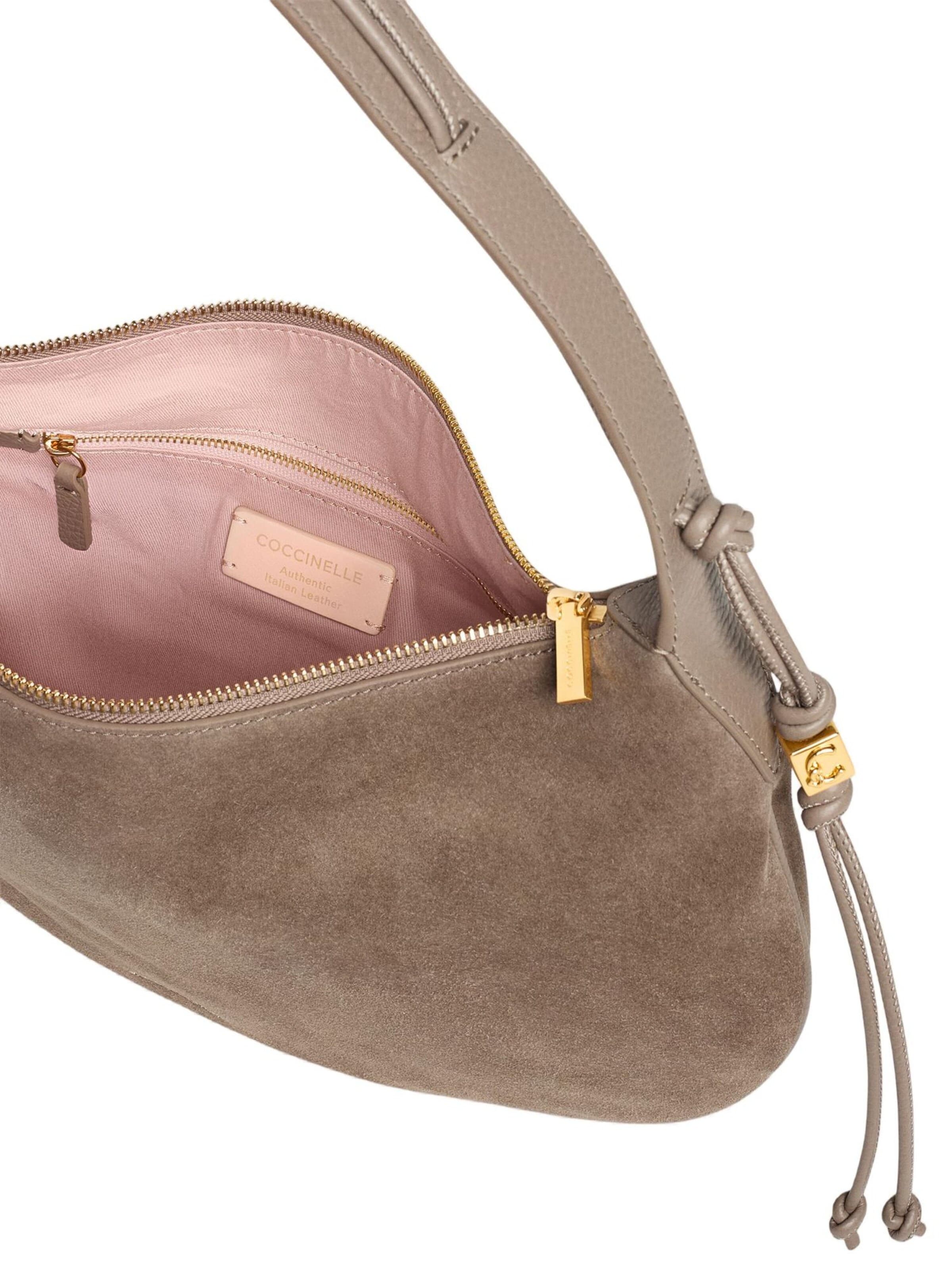 Coccinelle Schultertasche 'Thess 2'‌‌‌‌‌‌‌‌‌‌ in Grau