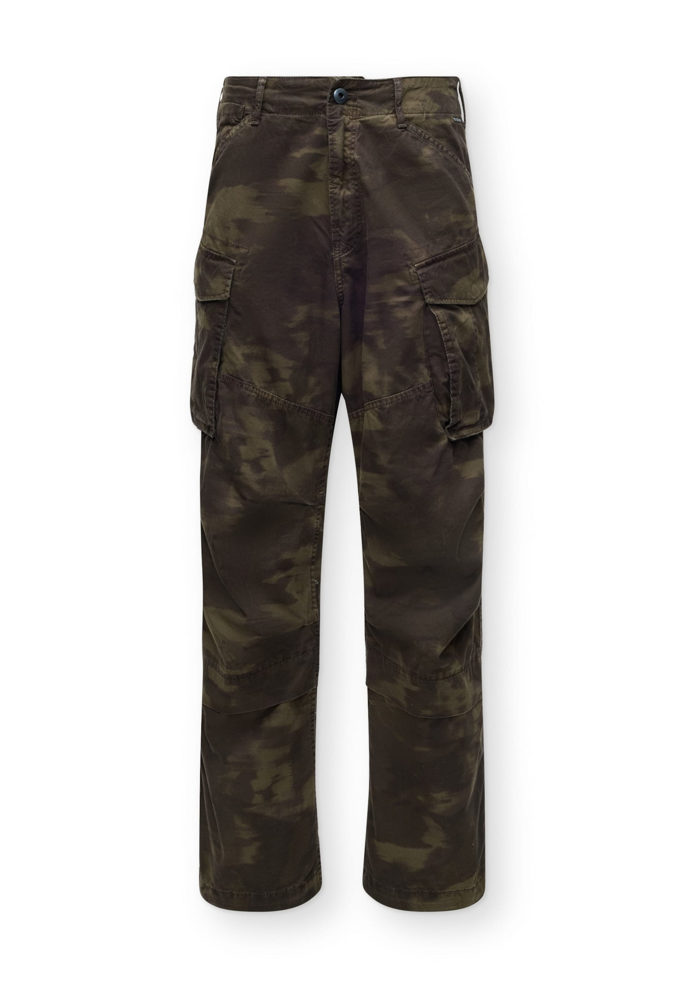G-STAR - regular Pantalón cargo en negro: frente