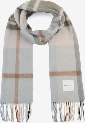 Écharpe Profuomo en gris : devant